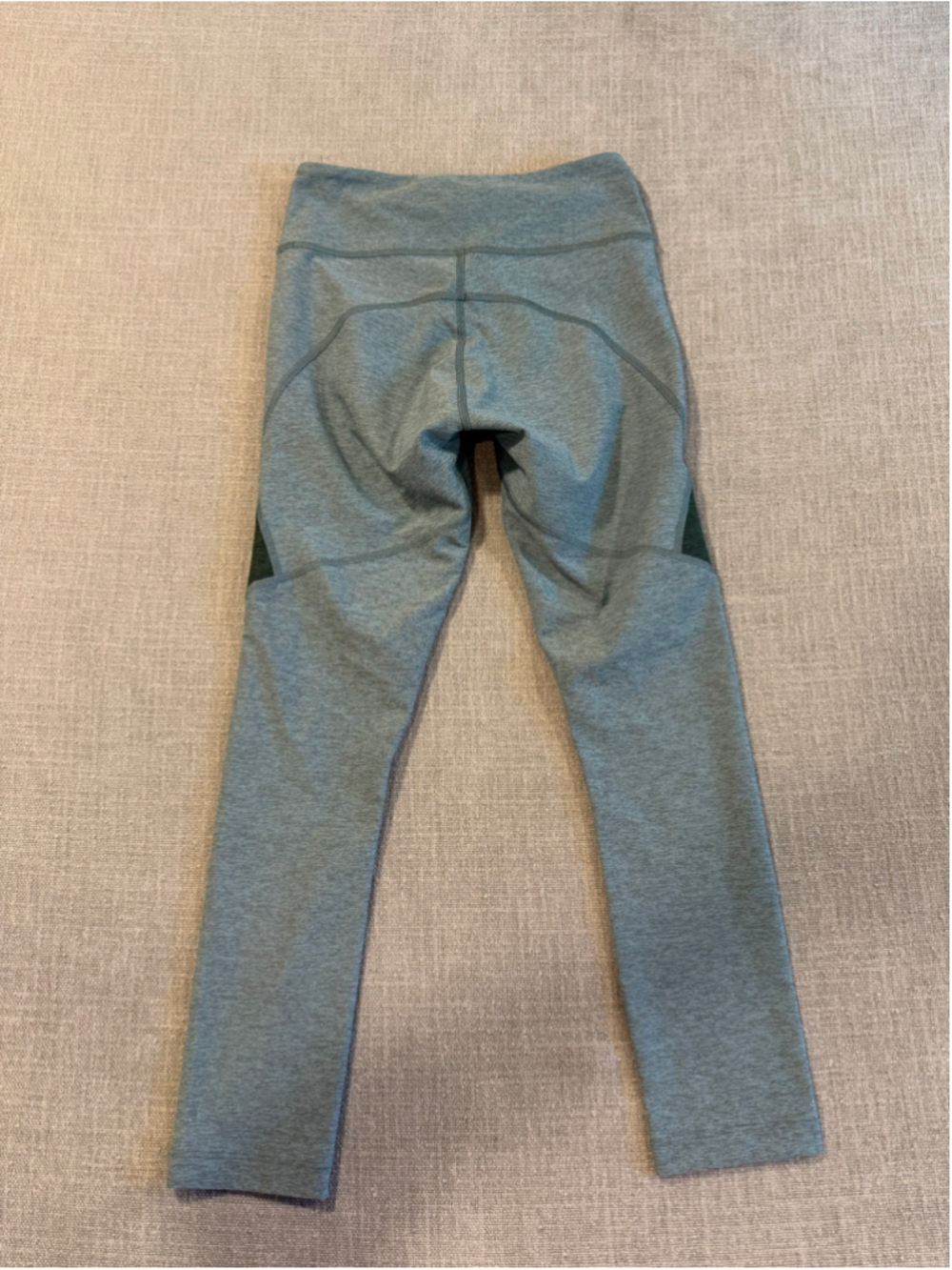 Outdoor voices two tone green warm up leggings women’s XS - Picture 4 of 7